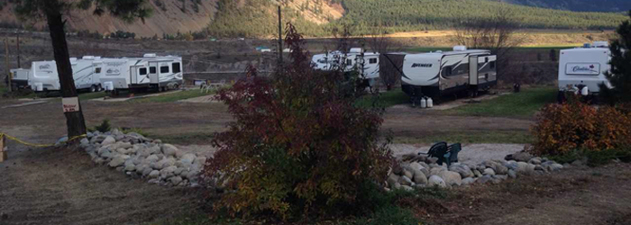 Winterized RV Sites Lillooet BC